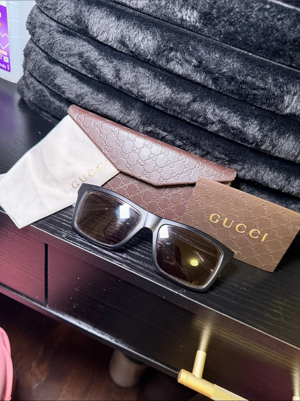 Gucci Black Sunglasses